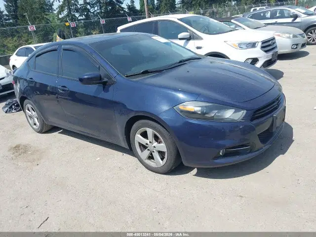 1C3CDFBB3FD223223 — 2015 Dodge DART SXT, Задняя часть справа (Right Rear), фото до ремонта