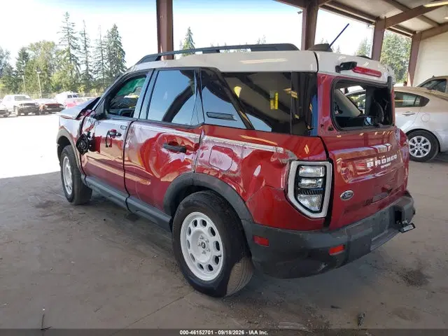 2025 Ford Bronco Sport Heritage VIN 3FMCR9GN5SRE71505 фото 3