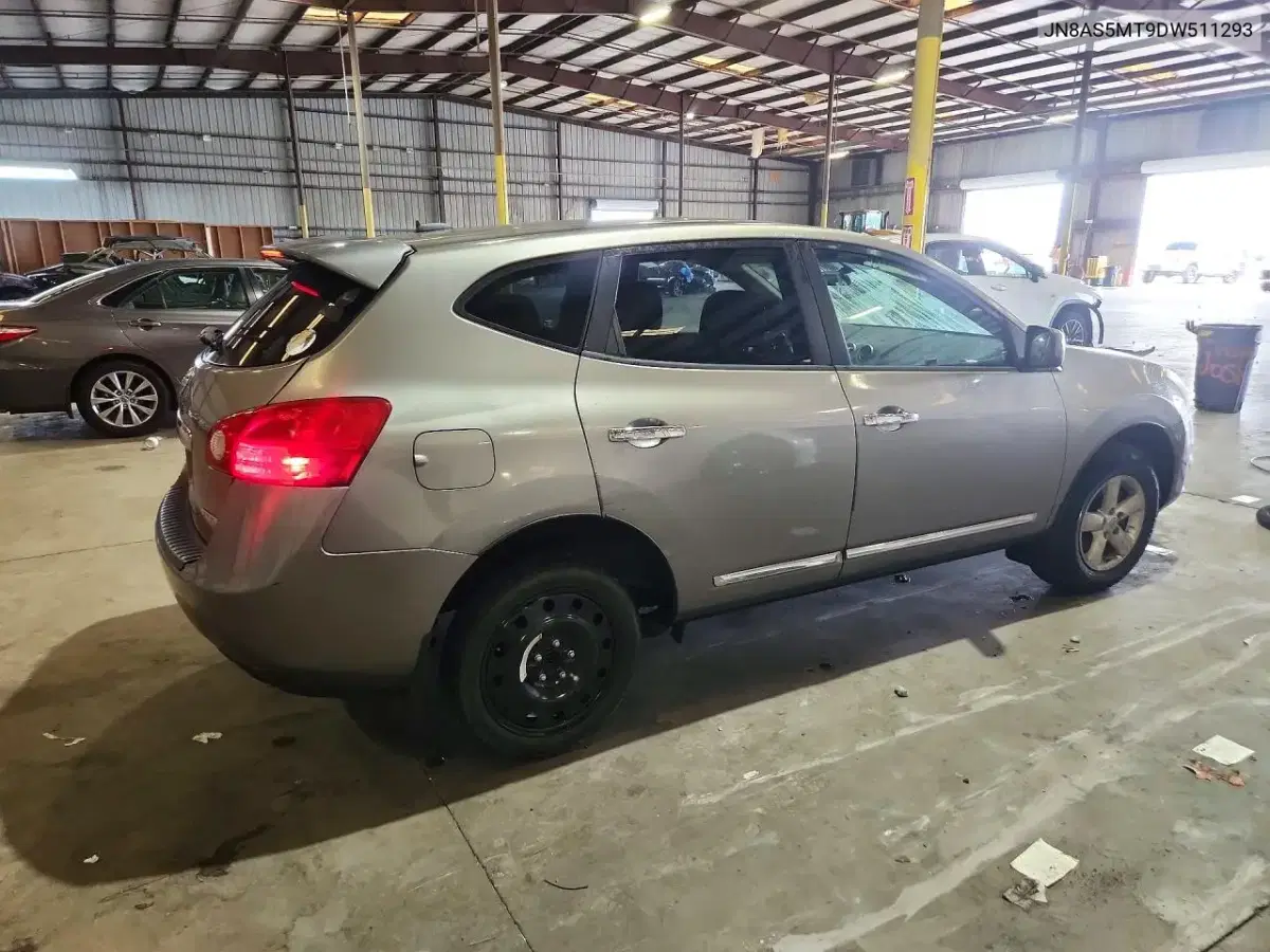 2013 Nissan Rogue S VIN JN8AS5MT9DW511293 фото 3