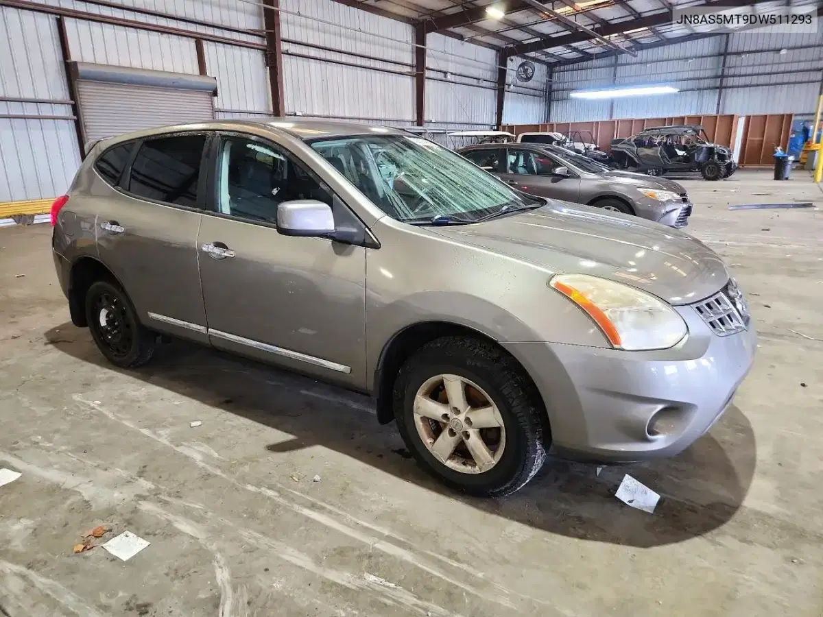 2013 Nissan Rogue S VIN JN8AS5MT9DW511293 фото 4