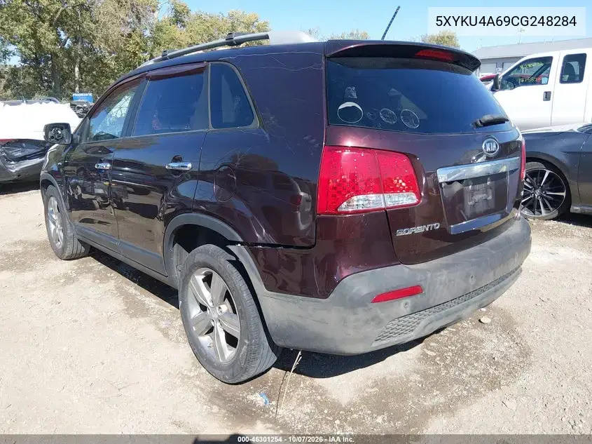2012 Kia Sorento Ex VIN 5XYKU4A69CG248284 фото 4