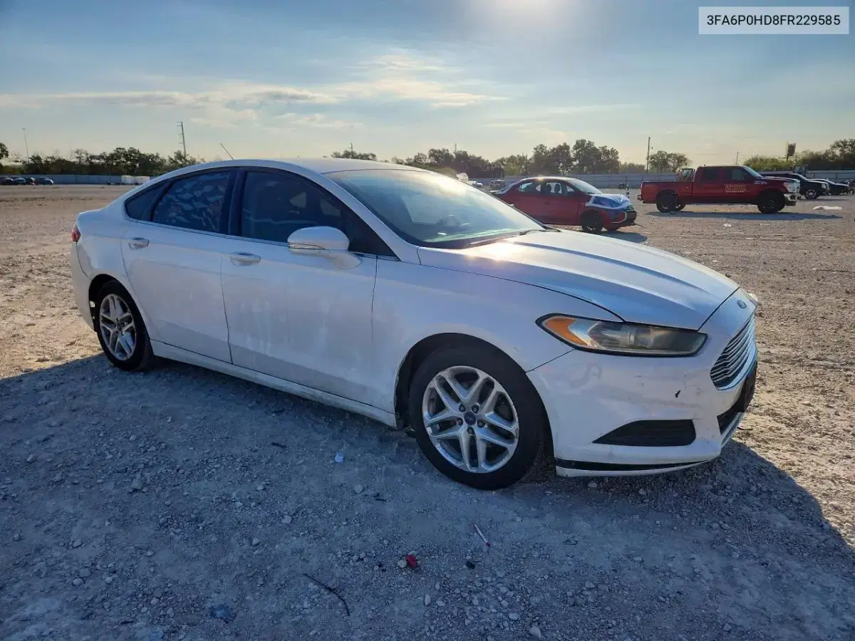 2015 Ford Fusion Se VIN 3FA6P0HD8FR229585 фото 4
