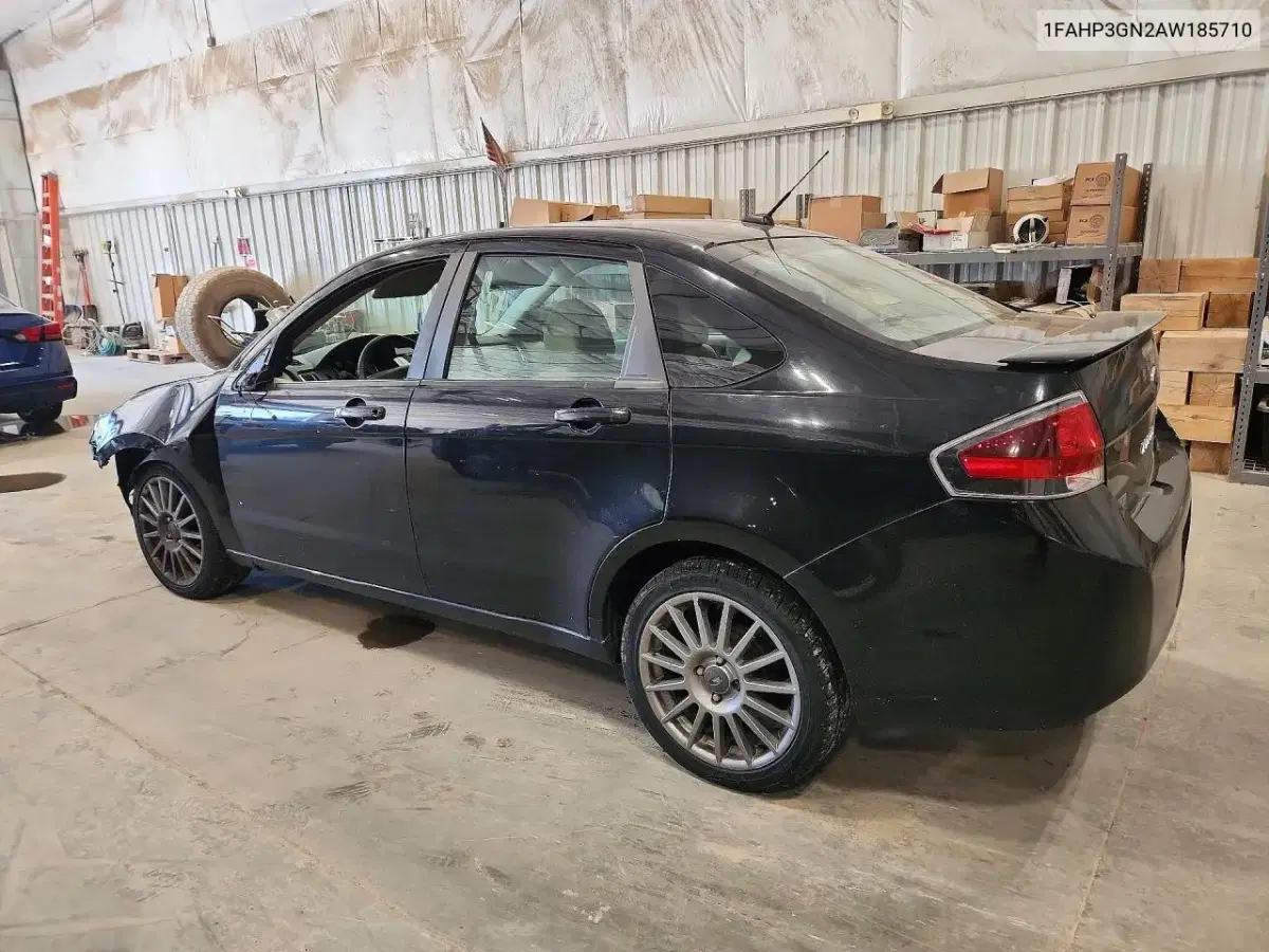 2010 Ford Focus Ses VIN 1FAHP3GN2AW185710 фото 2