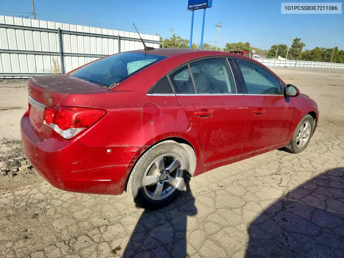 2014 Chevrolet Cruze Lt VIN 1G1PC5SB3E7211086 фото 3