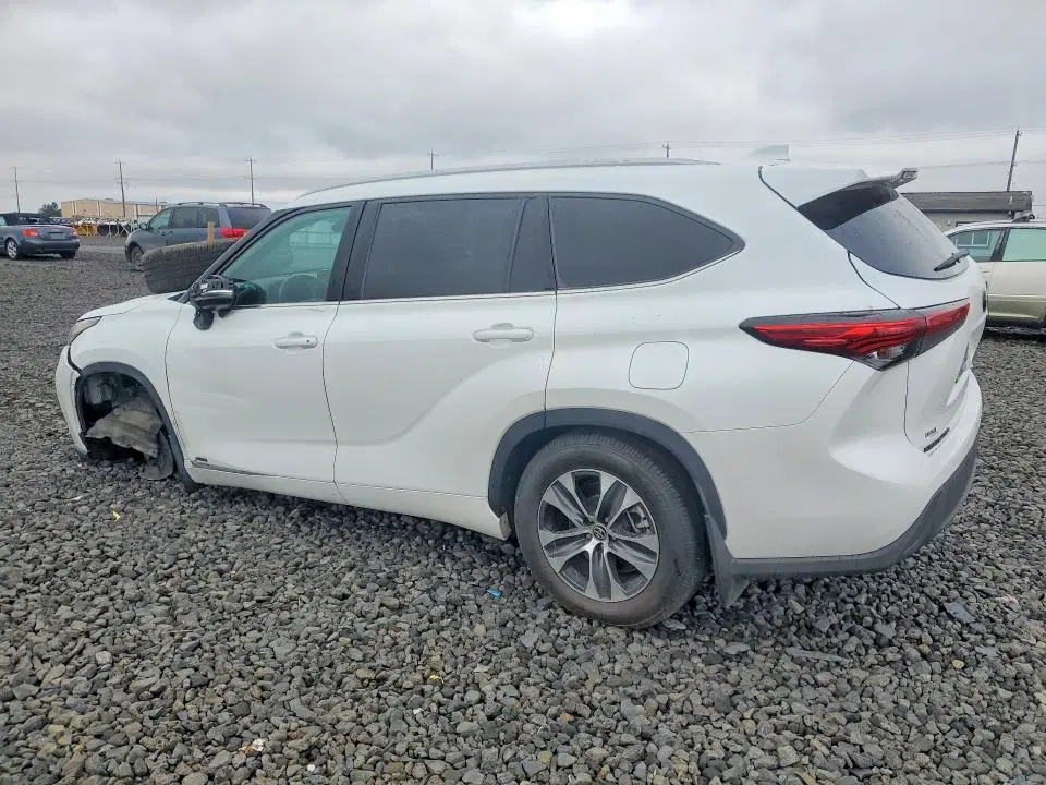 2022 Toyota HIGHLANDER HYBRID VIN 5TDHBRCH2NS554647 фото 2