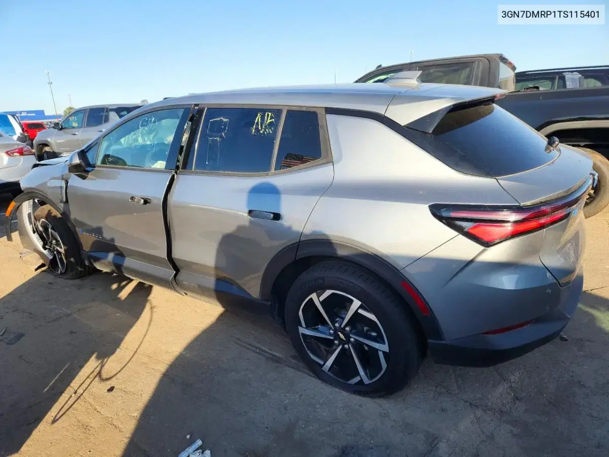 2026 Chevrolet Equinox Lt VIN 3GN7DMRP1TS115401 фото 2