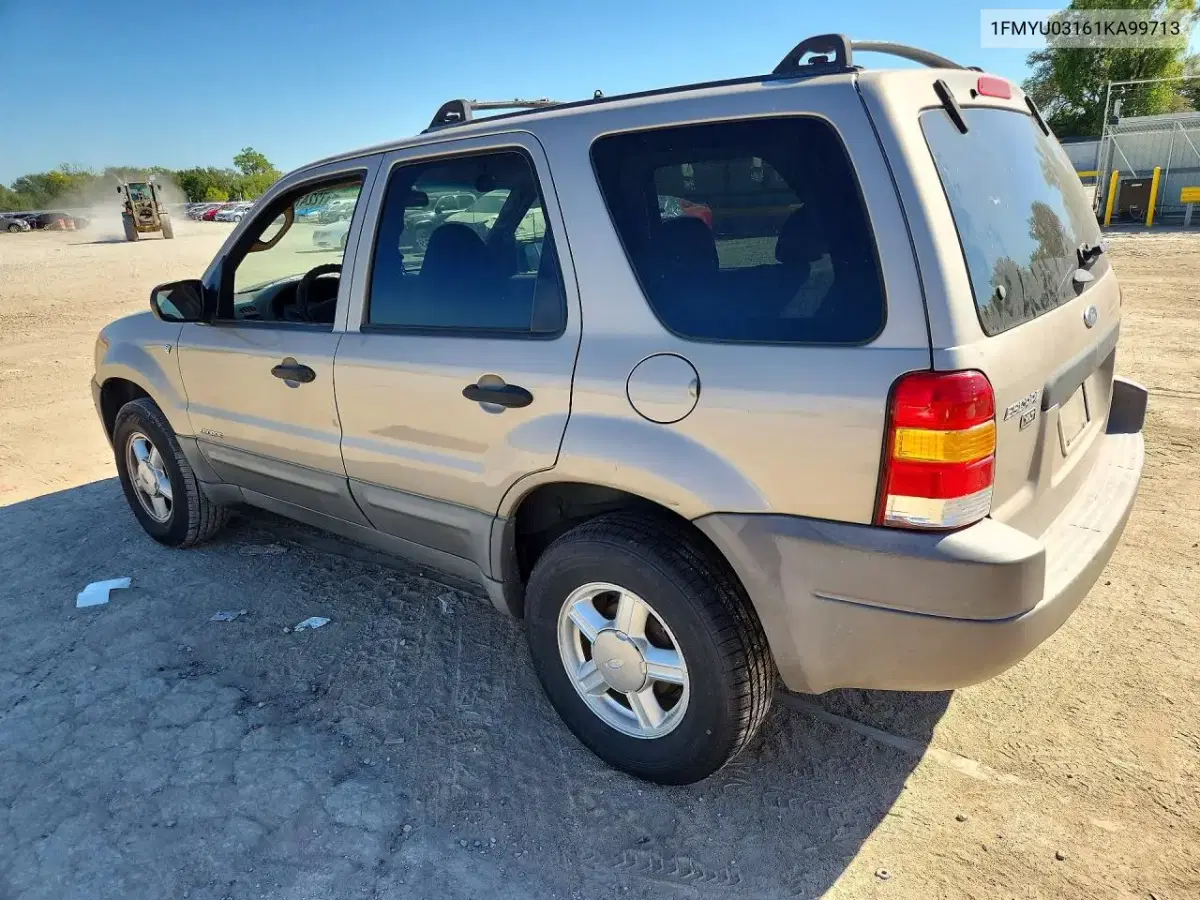 2001 Ford Escape Xlt VIN 1FMYU03161KA99713 фото 2