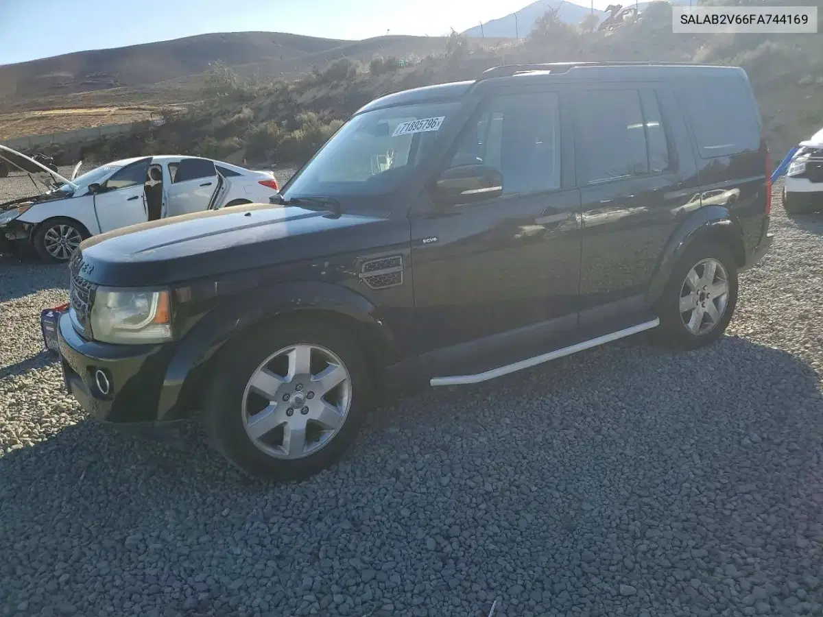 SALAB2V66FA744169 — 2015 Land Rover LR4, механические повреждения, фото до ремонта