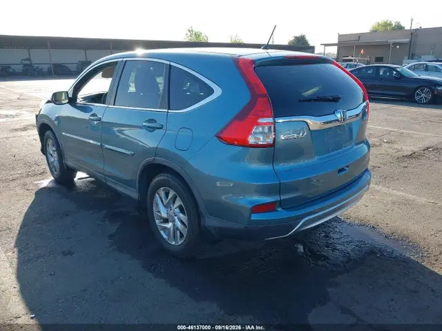 2015 Honda CR-V EX VIN 5J6RM4H52FL001106 фото 3