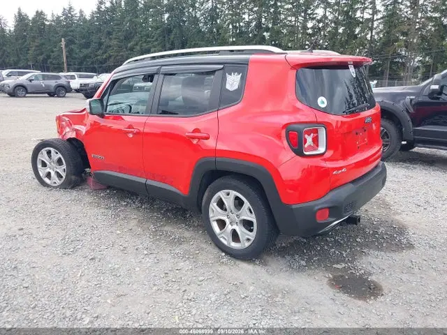 2016 Jeep Renegade Limited VIN ZACCJBDT3GPD98142 фото 3