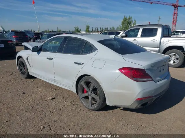2020 Genesis G70 Elite VIN KMTG74LE4LU061682 фото 3
