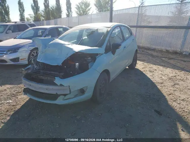 2017 Ford FIESTA SE VIN 3FADP4EJ4HM105547 фото 2