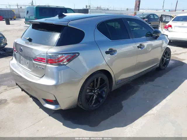 2016 Lexus CT 200H VIN JTHKD5BH9G2270418 фото 4