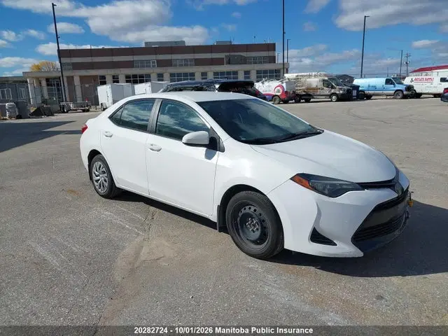 2T1BURHE2KC209489 — 2019 Toyota Corolla LE, Left Side, фото до ремонта
