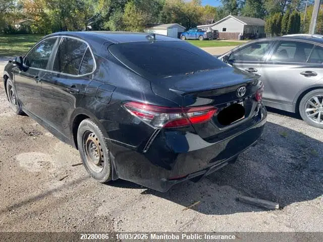 2022 Toyota CAMRY SE VIN 4T1S11BKXNU060941 фото 4