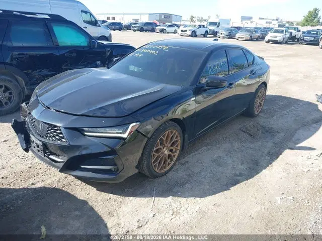 2022 Acura TLX VIN 19UUB6F52NA800402 фото 2