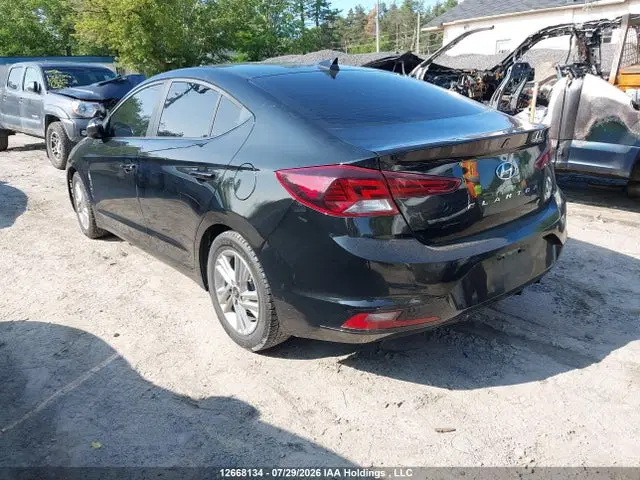 2020 Hyundai Elantra Preferred With Sun And Safety Package Auto Ivt VIN KMHD84LF3LU923275 фото 3