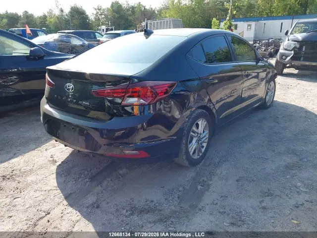2020 Hyundai Elantra Preferred With Sun And Safety Package Auto Ivt VIN KMHD84LF3LU923275 фото 4