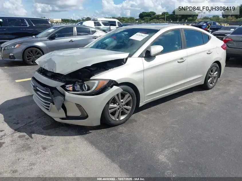 2018 Hyundai Elantra Value Edition VIN 5NPD84LF0JH308419 фото 3
