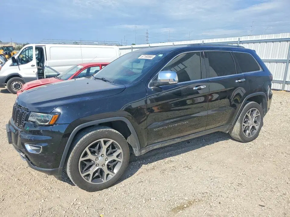 1C4RJFBG4KC713115 — 2019 Jeep Grand Cherokee, Передняя часть, фото до ремонта