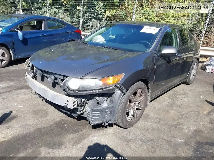 2010 Acura Tsx 2.4 VIN JH4CU2F68AC014039 фото 3