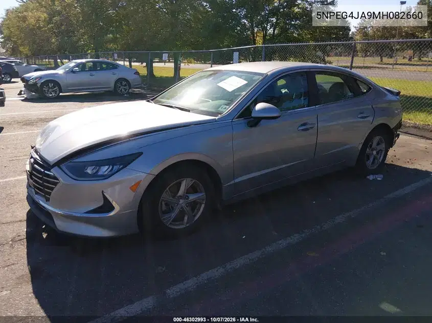 2021 Hyundai Sonata Se VIN 5NPEG4JA9MH082660 фото 3