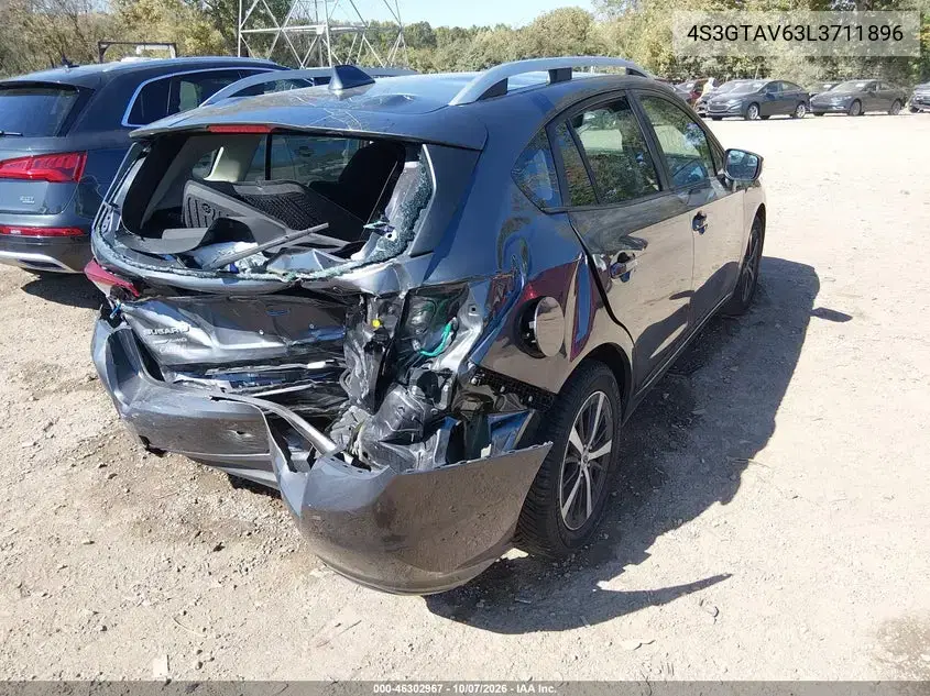 2020 Subaru Impreza Premium 5-Door VIN 4S3GTAV63L3711896 фото 4