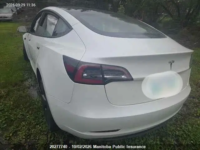 2023 Tesla Model 3 Standard Range Plus 50 VIN 5YJ3E1EAXPF466889 фото 3