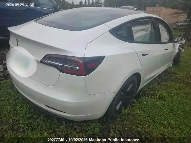 2023 Tesla Model 3 Standard Range Plus 50 VIN 5YJ3E1EAXPF466889 фото 4