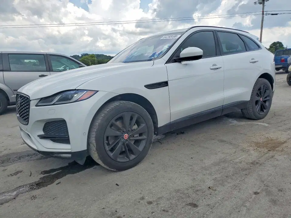 SADCJ2EX3MA668231 — 2021 Jaguar F-PACE, задняя часть, фото до ремонта