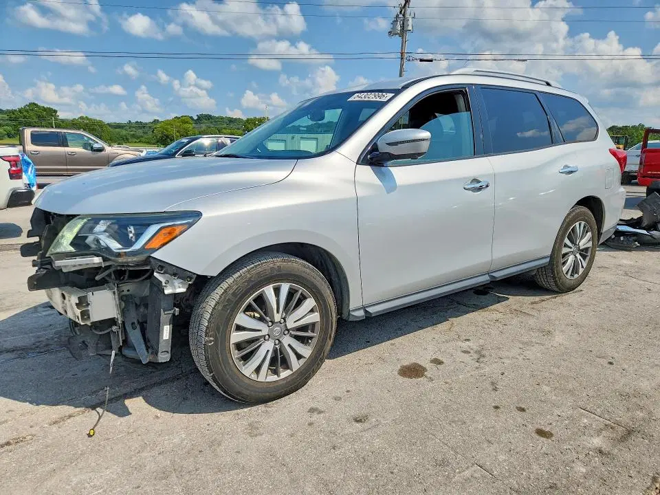 5N1DR2CN3LC595273 — 2020 Nissan Pathfinder, Передняя часть, фото до ремонта
