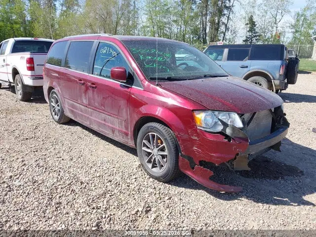 2C4RDGBG0HR767511 — 2017 Dodge Grand Caravan SE, Theft, фото до ремонта