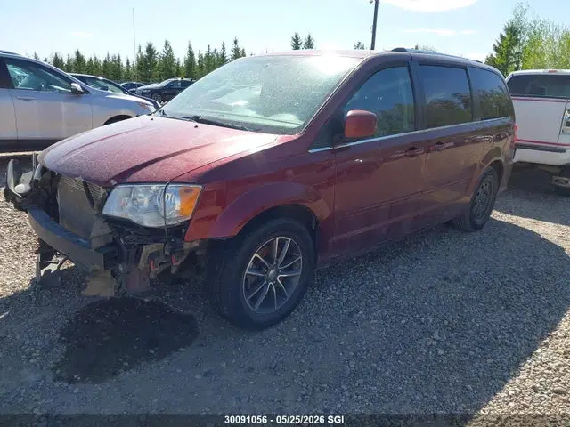 2017 Dodge Grand Caravan Se VIN 2C4RDGBG0HR767511 фото 2