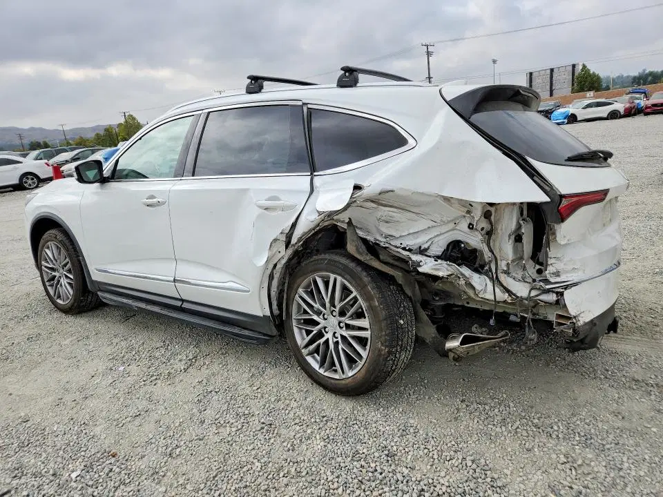 2022 Acura MDX VIN 5J8YE1H86NL042216 фото 2