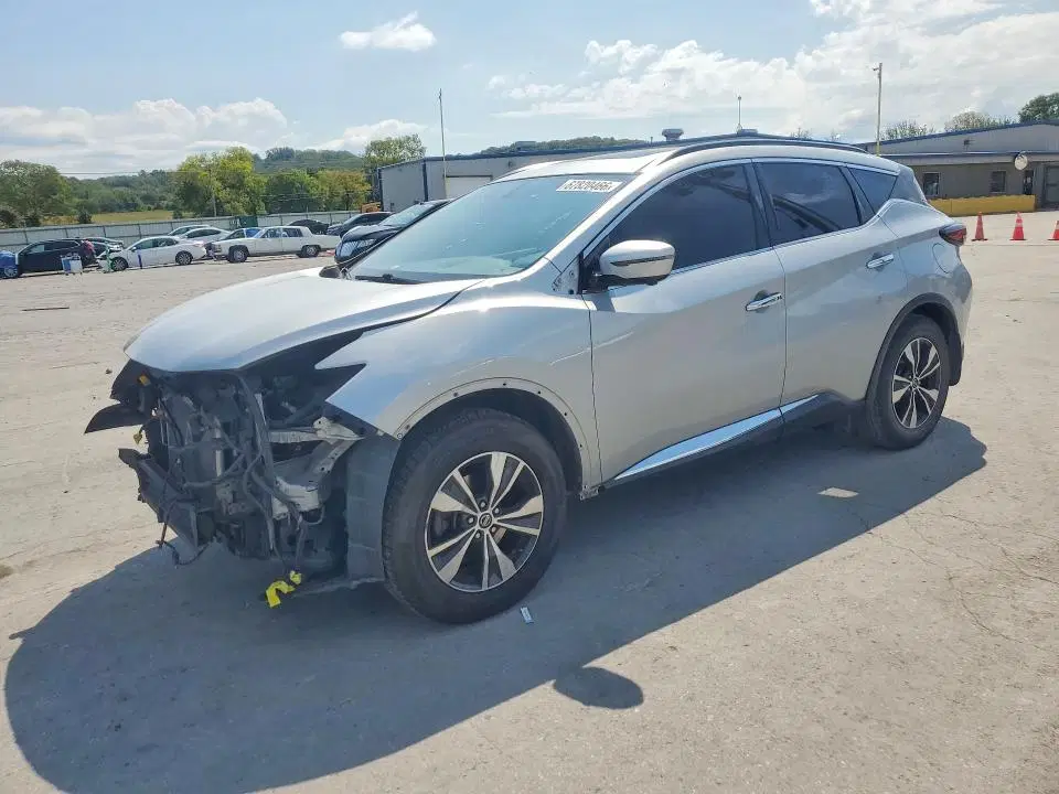 5N1AZ2MJ8KN132983 — 2019 Nissan Murano, Передняя часть, фото до ремонта