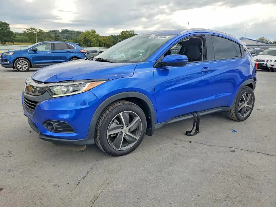 3CZRU5H55NM717937 — 2022 Honda HR-V, Задняя часть, фото до ремонта
