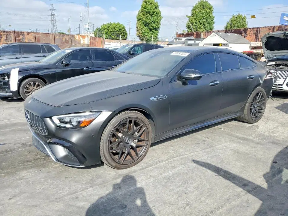 WDD7X6BB6LA012721 — 2020 Mercedes-Benz AMG GT, задняя часть, фото до ремонта