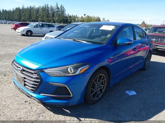 2018 Hyundai Elantra Sport VIN KMHD04LB7JU636927 фото 2