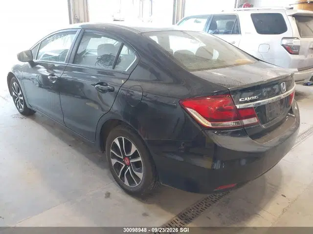 2014 Honda Civic Lx VIN 2HGFB2E56EH007446 фото 3
