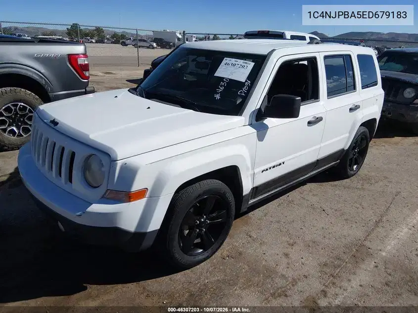 2014 Jeep Patriot Altitude VIN 1C4NJPBA5ED679183 фото 3