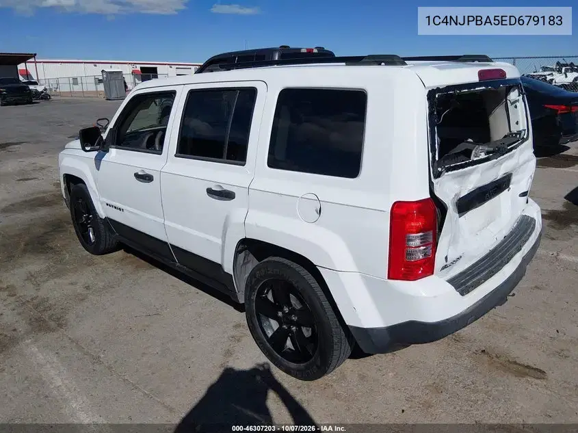 2014 Jeep Patriot Altitude VIN 1C4NJPBA5ED679183 фото 4