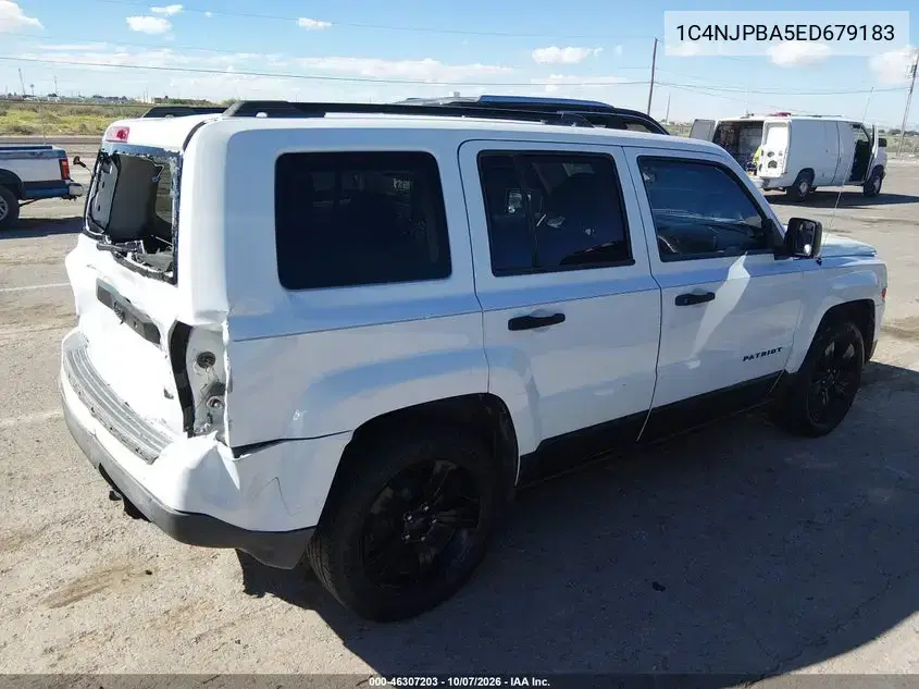 2014 Jeep Patriot Altitude VIN 1C4NJPBA5ED679183 фото 5
