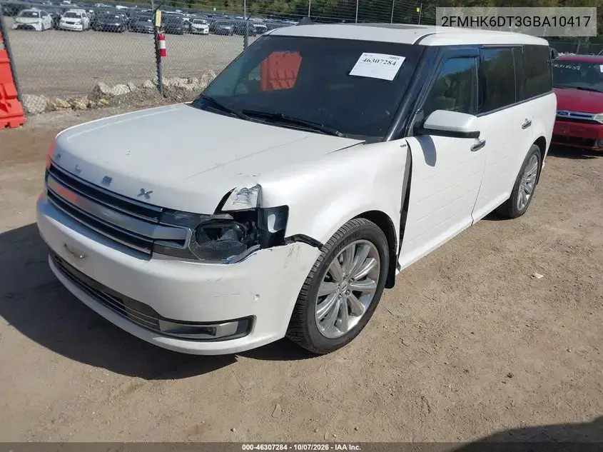 2016 Ford Flex Limited VIN 2FMHK6DT3GBA10417 фото 2