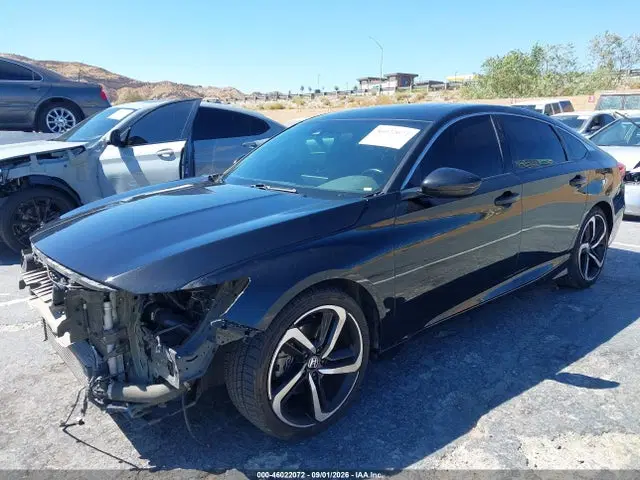 2021 Honda Accord Sport 2.0t VIN 1HGCV2F33MA006582 фото 2