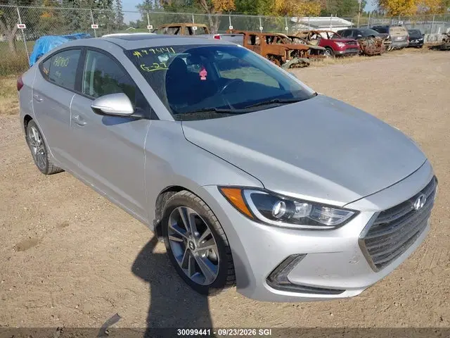 KMHD84LF8JU601955 — 2018 Hyundai Elantra Sel/value/limited, град, фото до ремонта