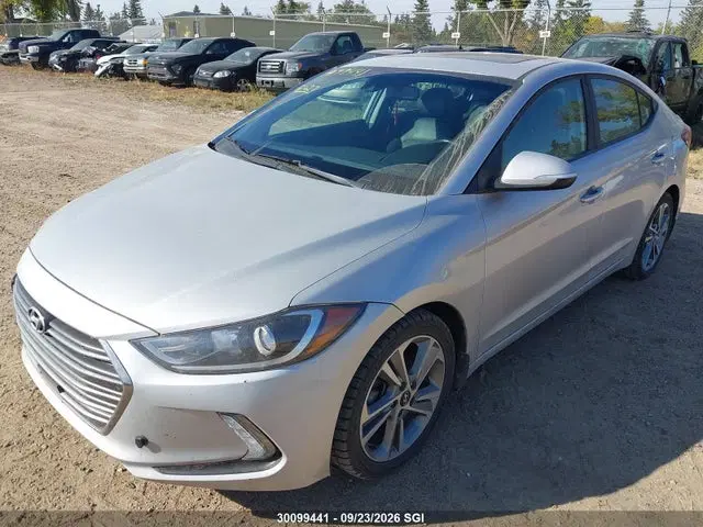 2018 Hyundai Elantra Sel/value/limited VIN KMHD84LF8JU601955 фото 2