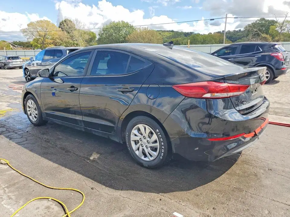 2017 HYUNDAI ELANTRA VIN KMHD74LF9HU402104 фото 2