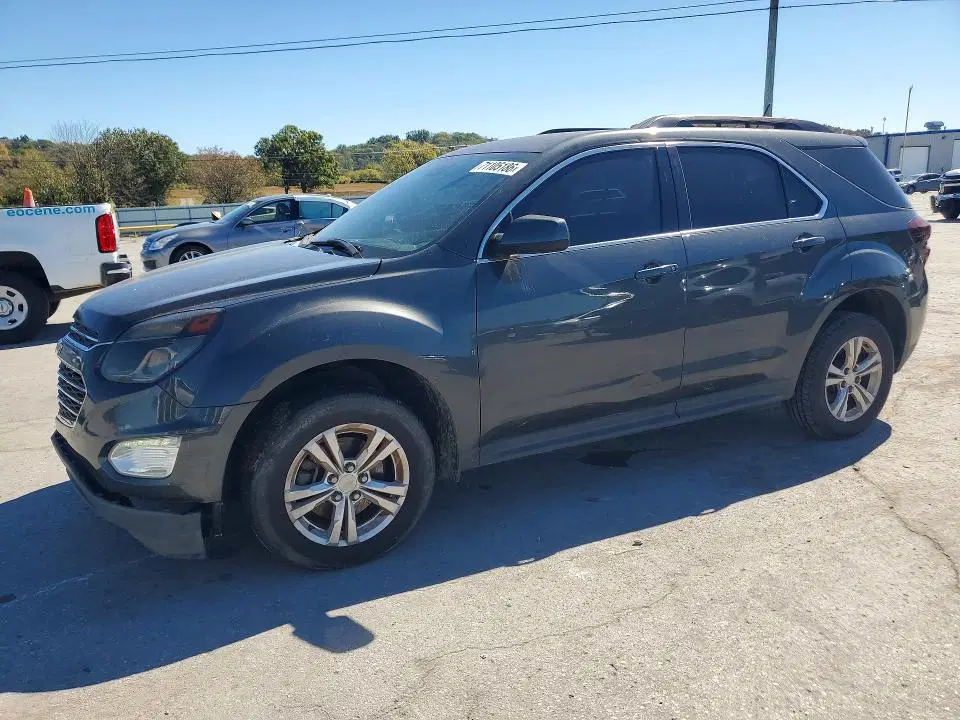 2GNALCEK0H6142513 — 2017 Chevrolet Equinox, Передняя часть, фото до ремонта