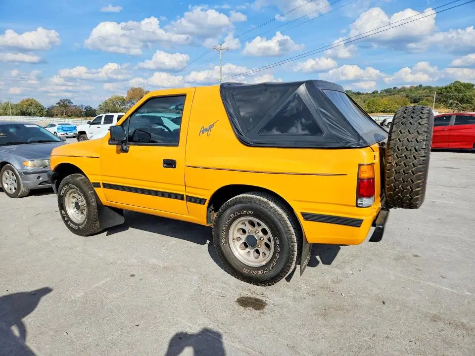 1989 ISUZU AMIGO VIN JAABL01E6K5804956 фото 2
