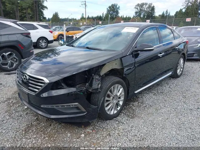 2015 Hyundai Sonata Limited VIN 5NPE34AFXFH034482 фото 2